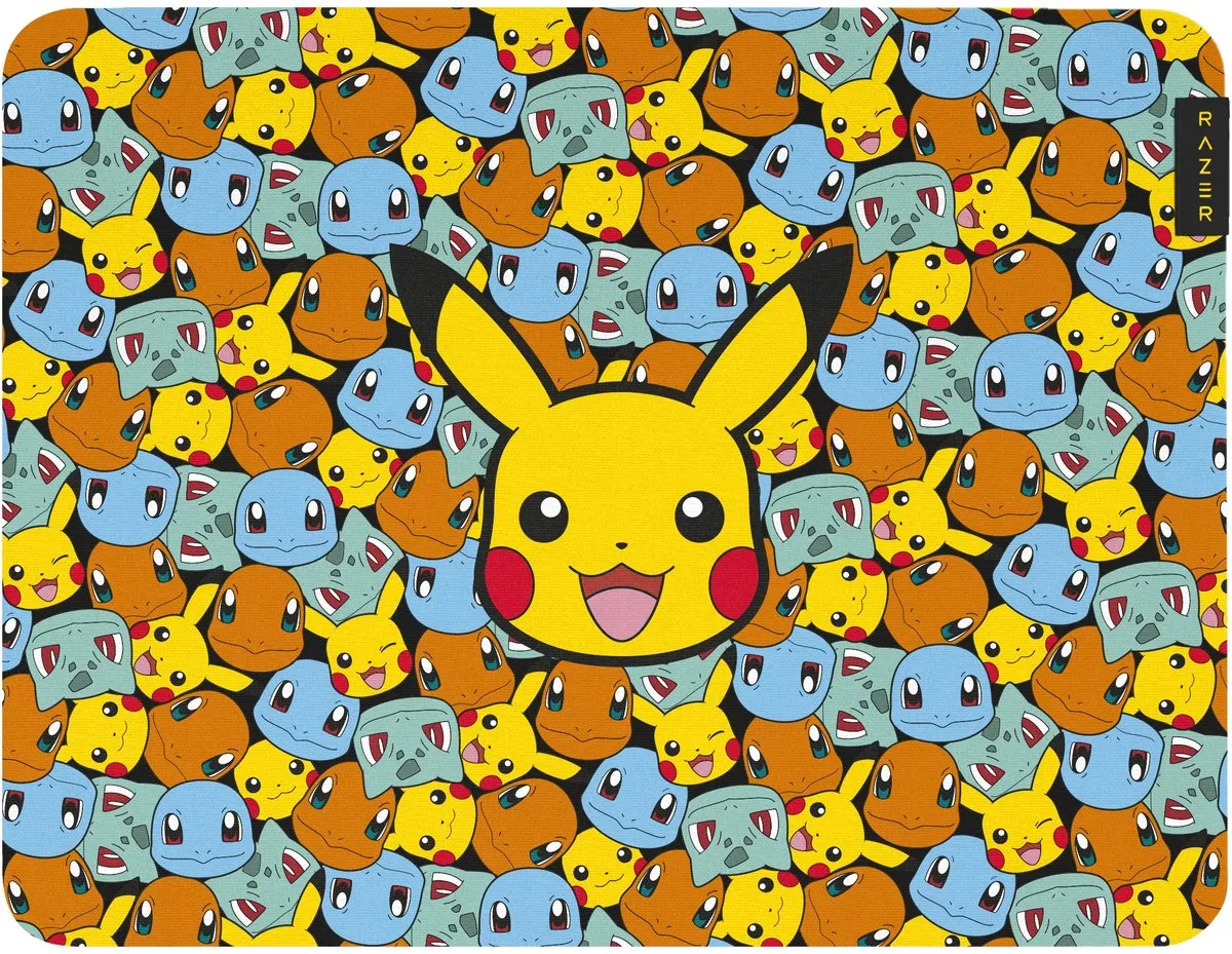 Razer Gigantus V2 Muismat Pokémon Kanto Starters - Medium