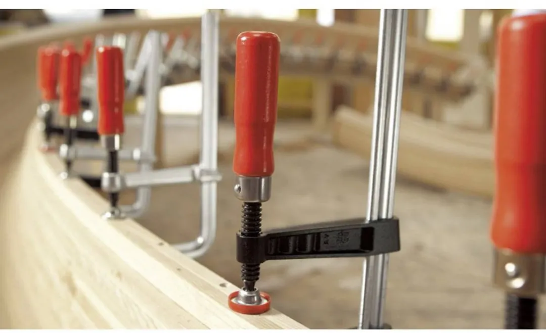 Bessey Ergonomische Houten Handgreep 3101390 - Drukplaat