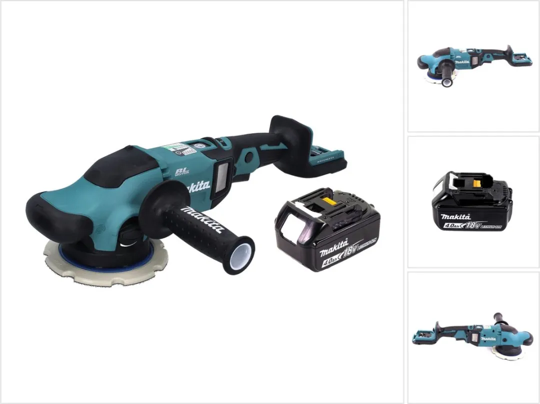 Makita DPO600M1 Accu-excentrische polijstmachine 18V 150mm