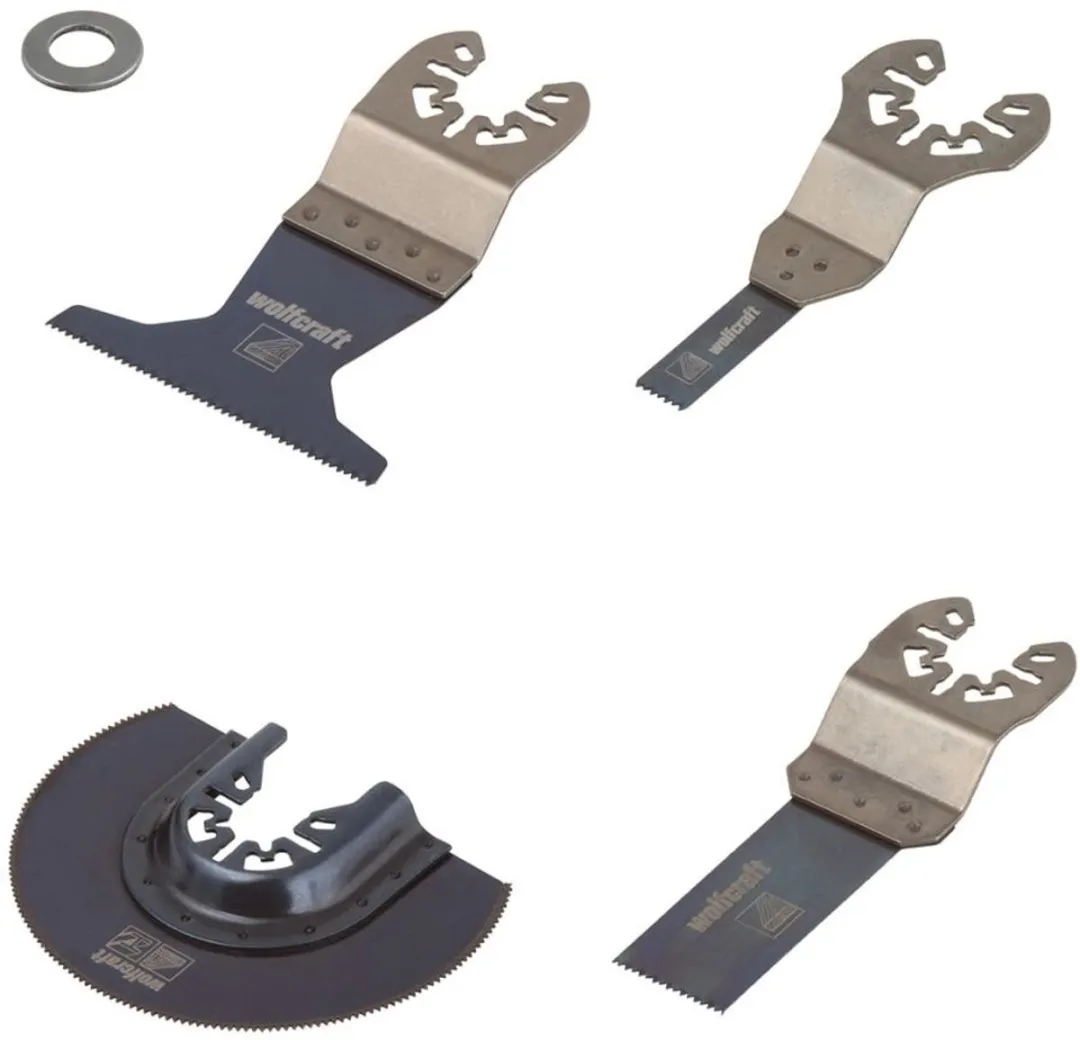 Wolfcraft Multitool Zaagbladset Starlock 4-delig