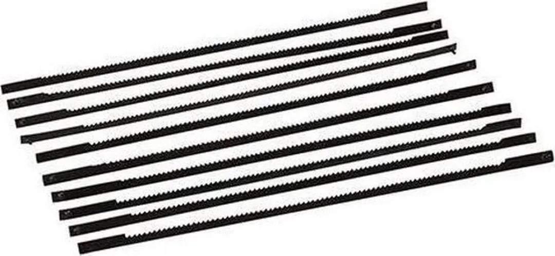 Silverline Figuurzaagbladen 130mm 14 TPI - 10 Stuks