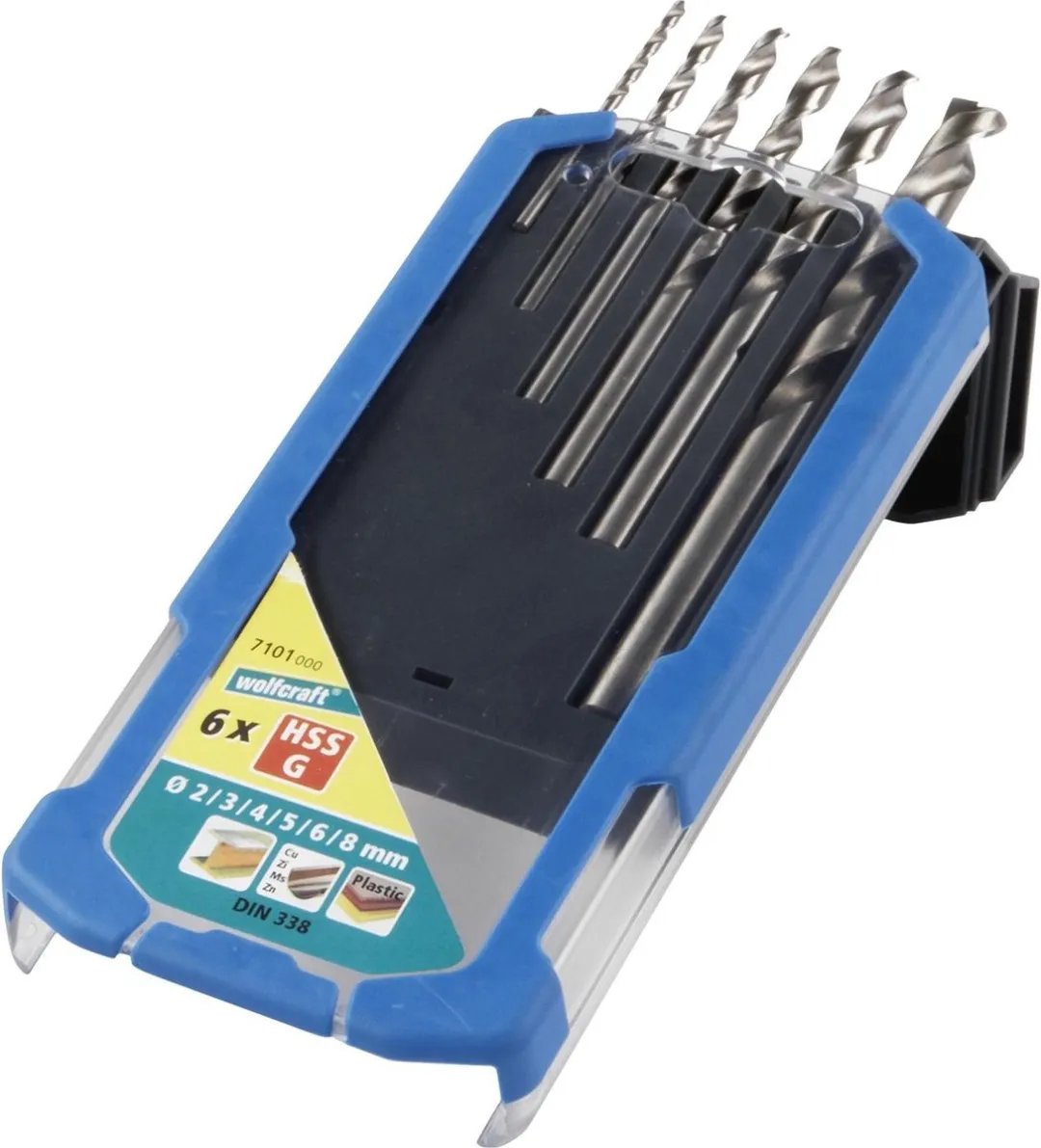 Wolfcraft Metaalboorset 7101000