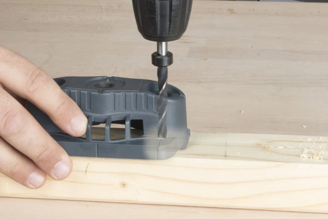 Wolfcraft Dieptestopset 4681000 - 3-delig - 8mm - Hout