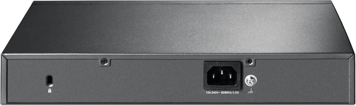 TP-Link TL-SX1008 10G Netwerk Switch - 8 Poorten - Zwart