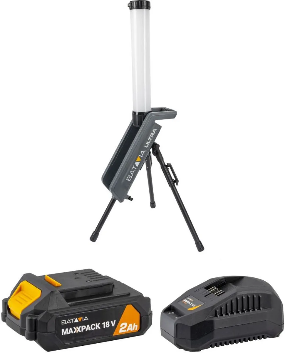 Batavia 18V Hybride LED Bouwlamp