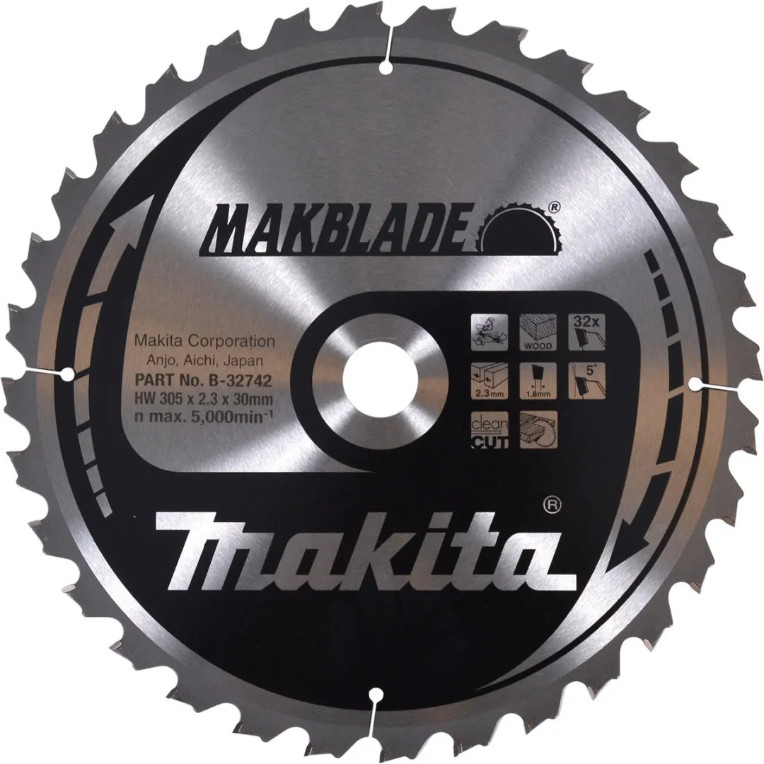 Makita MAKBLADE Zaagblad 305x30x32Z
