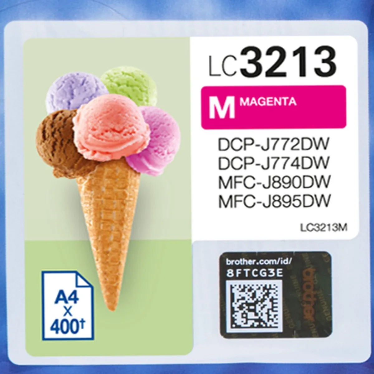 Brother LC-3213M Magenta Inktcartridge - 91ml