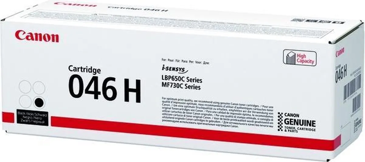 Canon 046H Toner - Zwart - 5000 pagina's