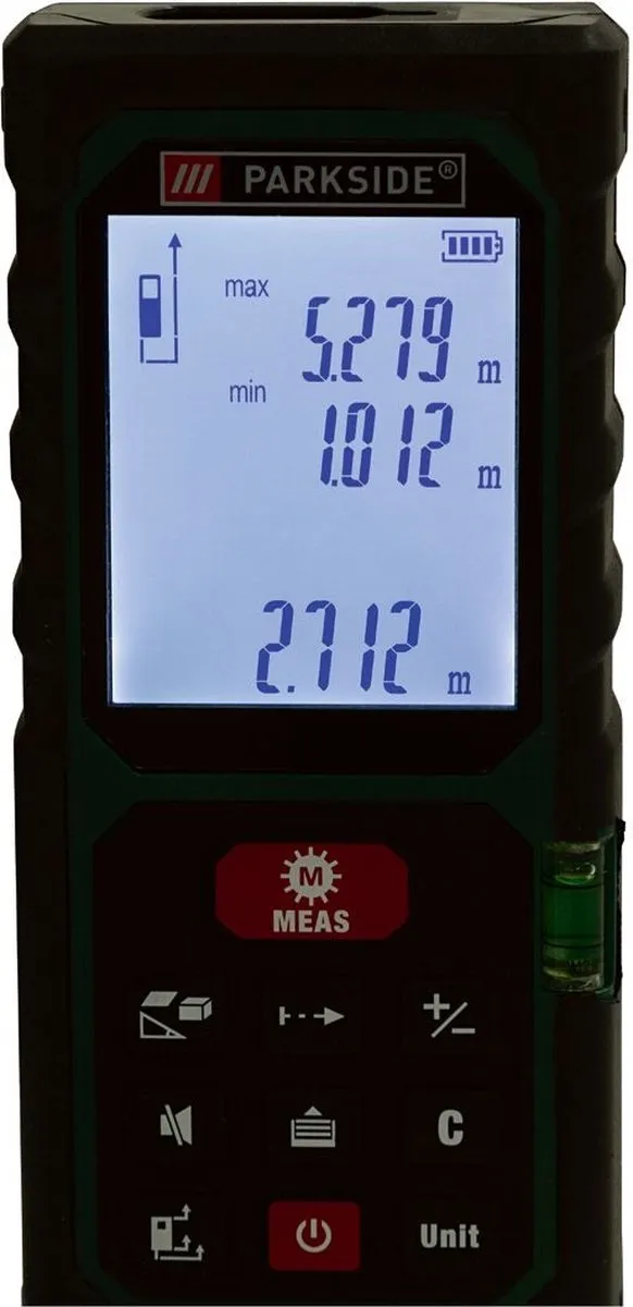 Parkside PLEM 50 C3 Laser Afstandsmeter