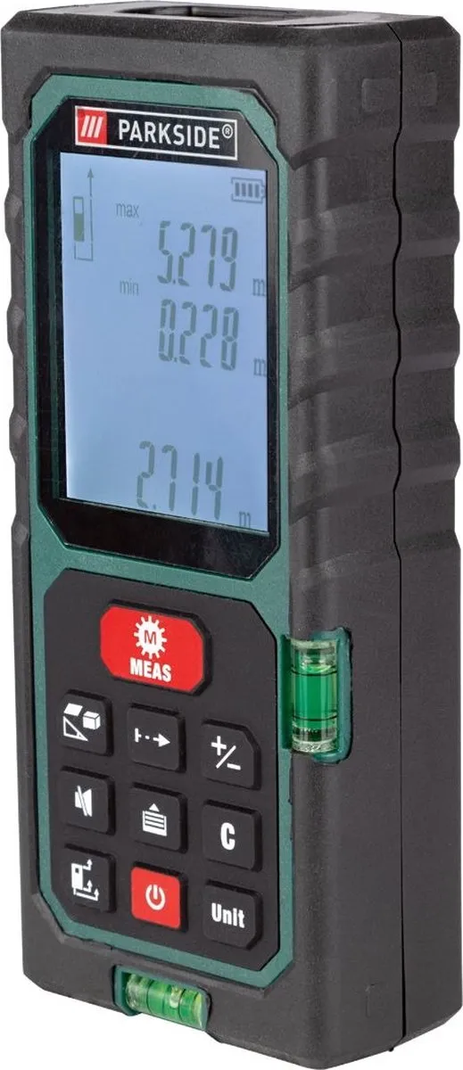 Parkside PLEM 50 C3 Laser Afstandsmeter - Met kleurendisplay