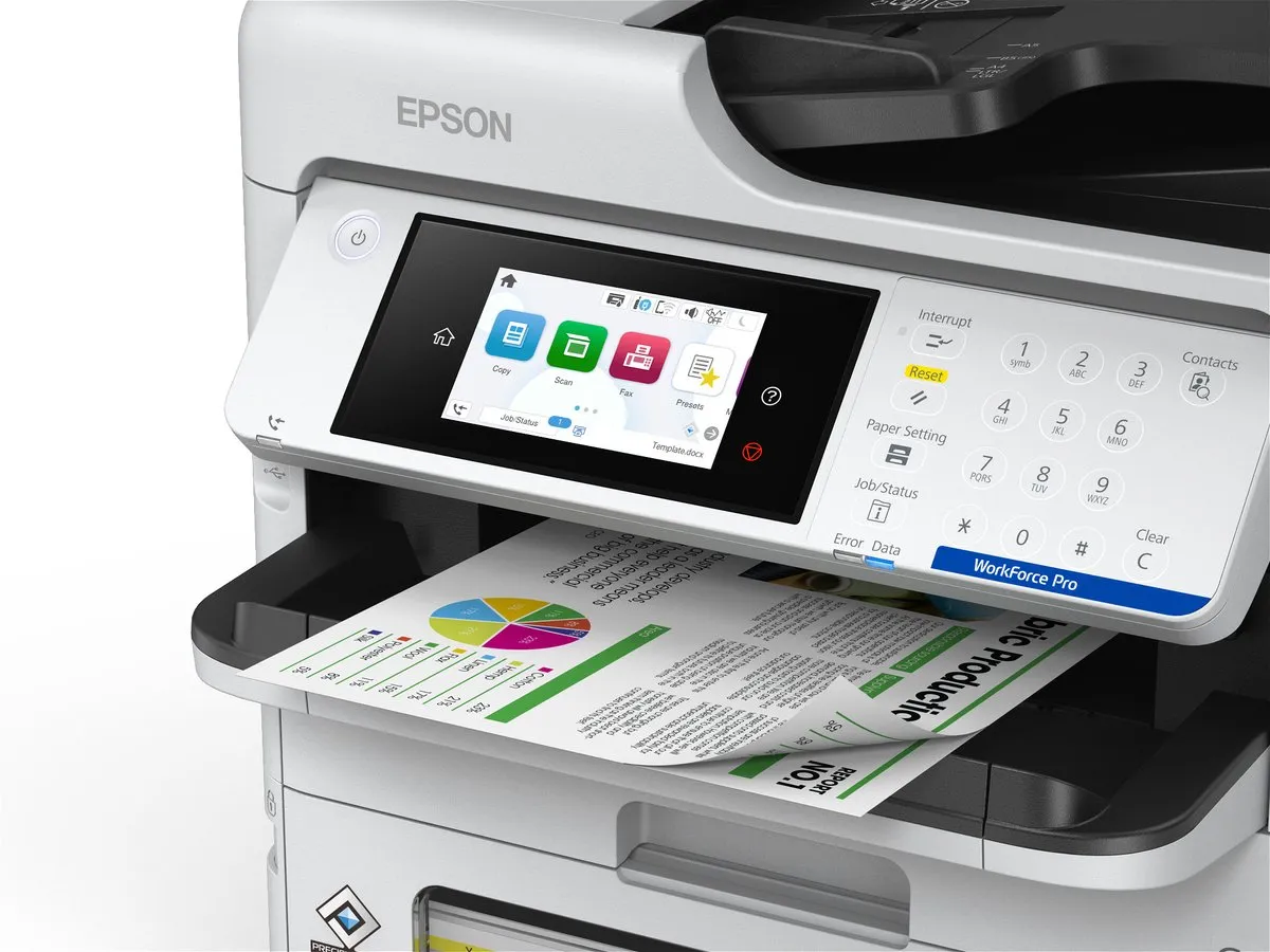 Epson WorkForce Pro EM-C800RDWF Inkjetprinter - 35 ppm - Wi-Fi - 330 Vel