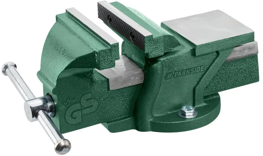 Parkside Parallelle Bankschroef 267x110x115mm - met aambeeld