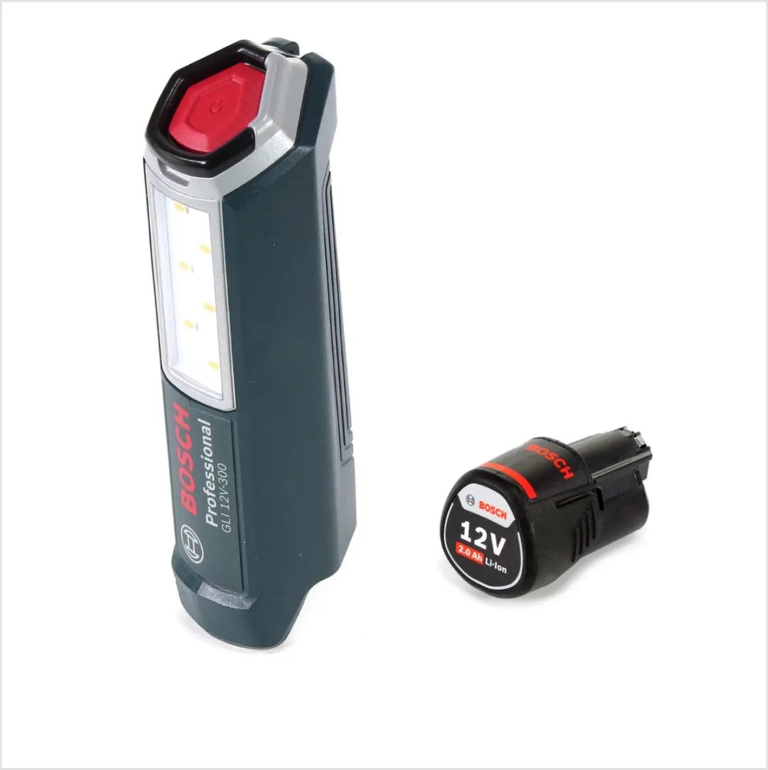 Bosch Professional GLI 12V-300 Acculamp - Blauw/Zilver - 6 Lichtpunten - afbeelding 3 van 5