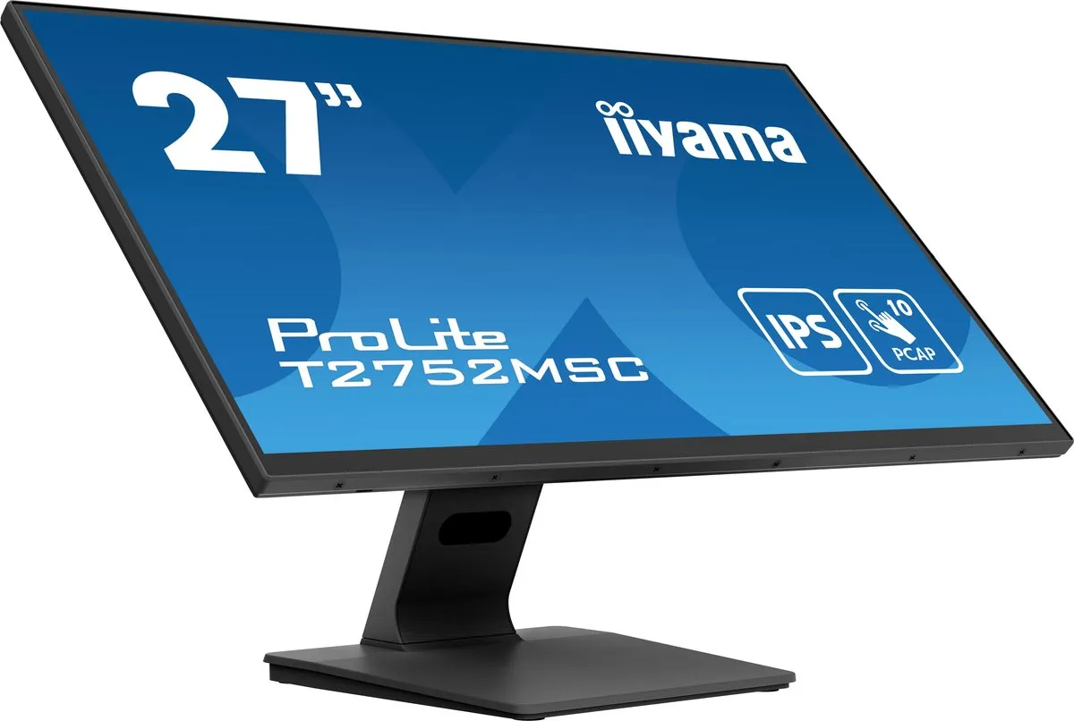 iiyama ProLite T2752MSC-B1 Touchmonitor 27" - Full HD - IPS - 10 punts - afbeelding 6 van 6