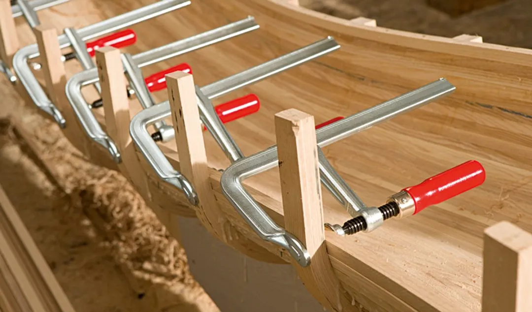Bessey GZ80 Lijmtang 120mm - Blauw/Geel