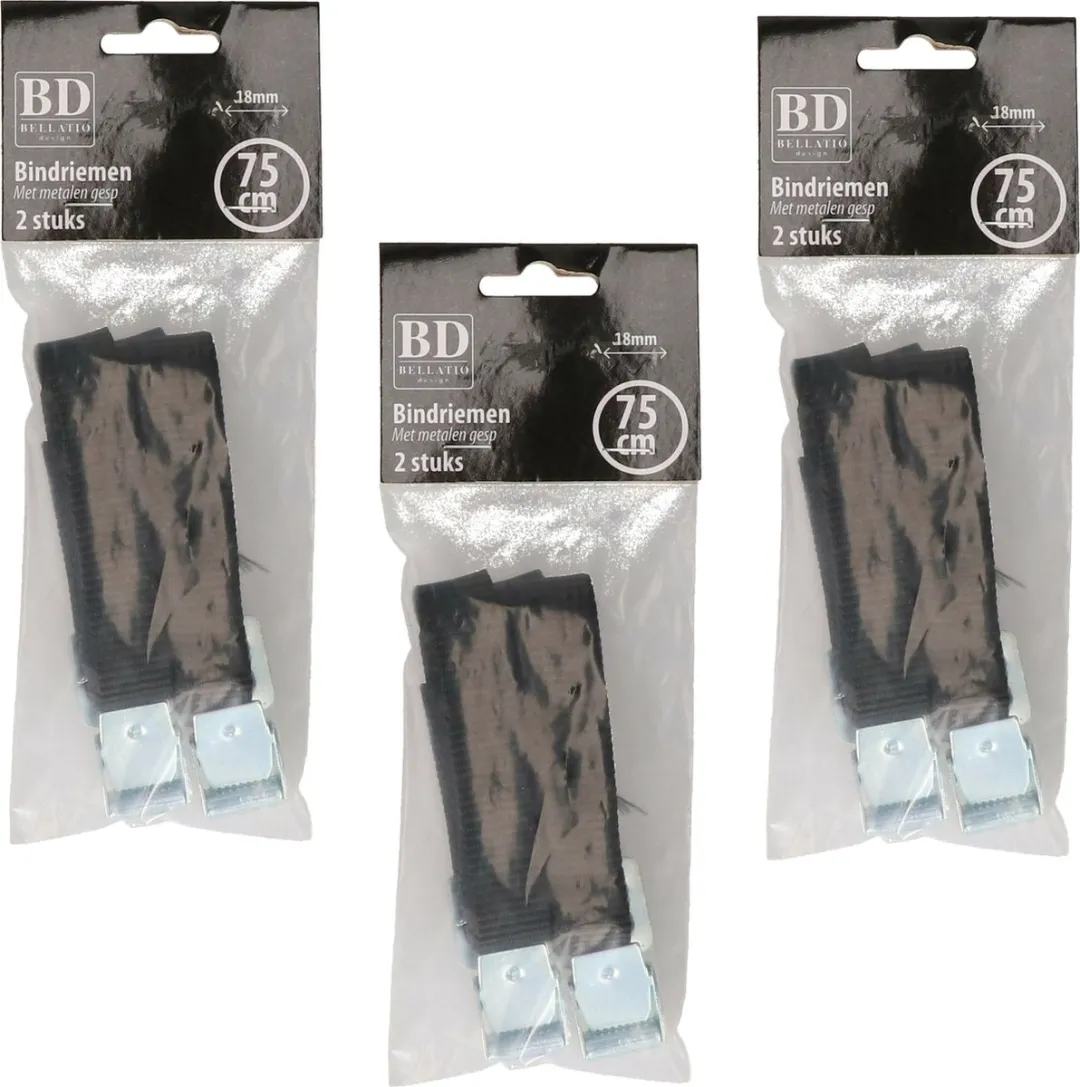 Bellatio Design Spanbanden 6 Stuks