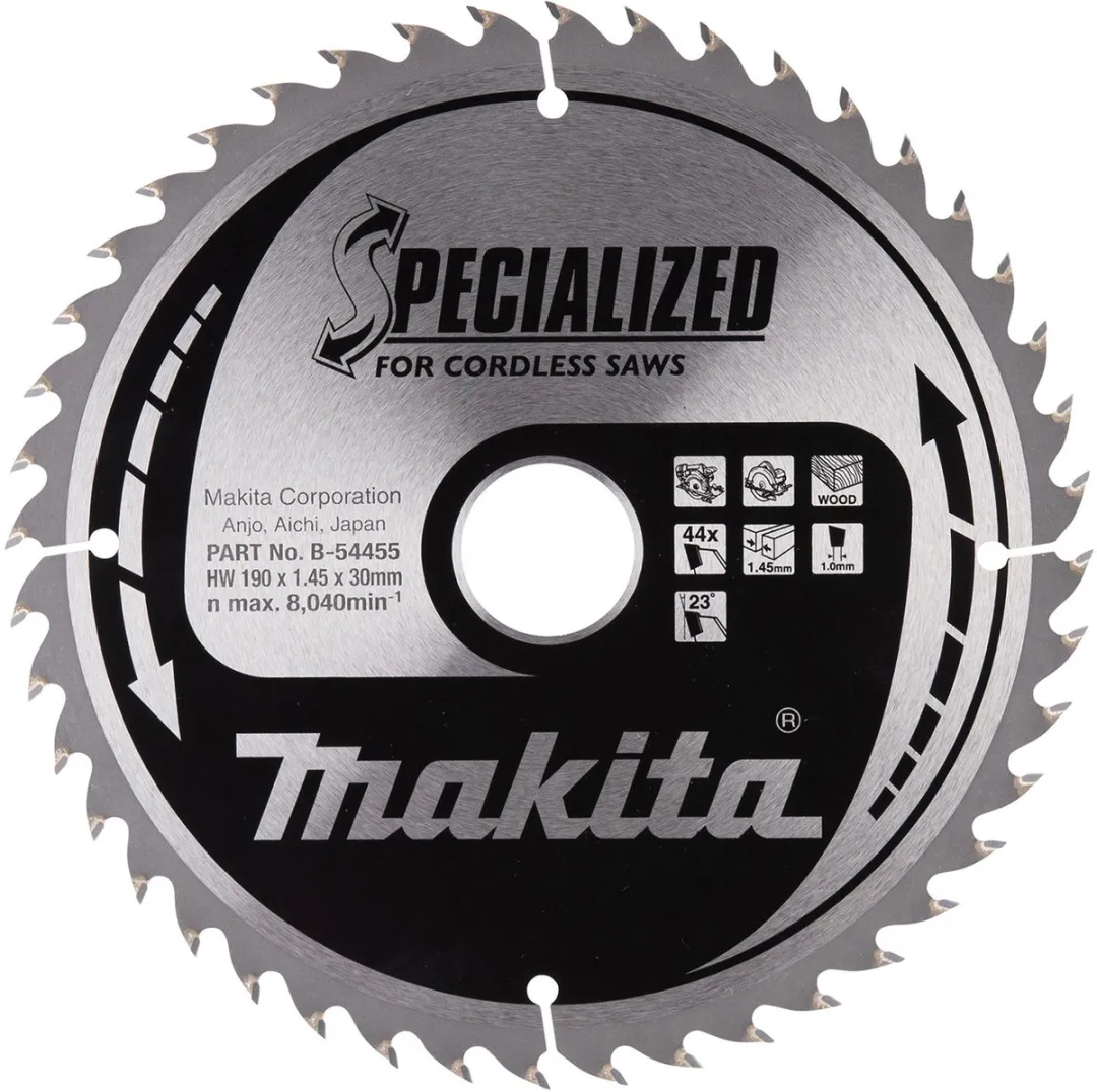 Makita B-54455 Zaagblad 190x30x44Z
