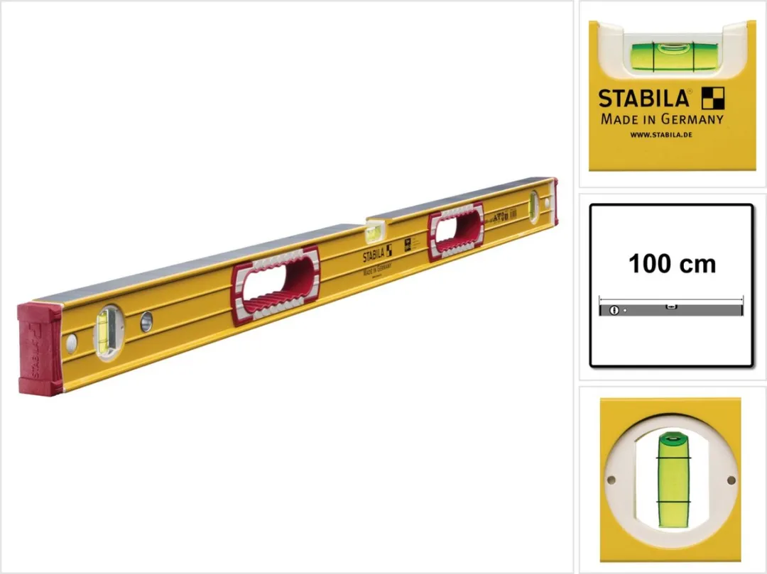 Stabila Waterpas 196-2 Blok 100cm