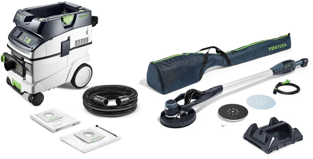 Festool Planex LHS-E 225/C Langnek Schuurmachine & Stofzuiger