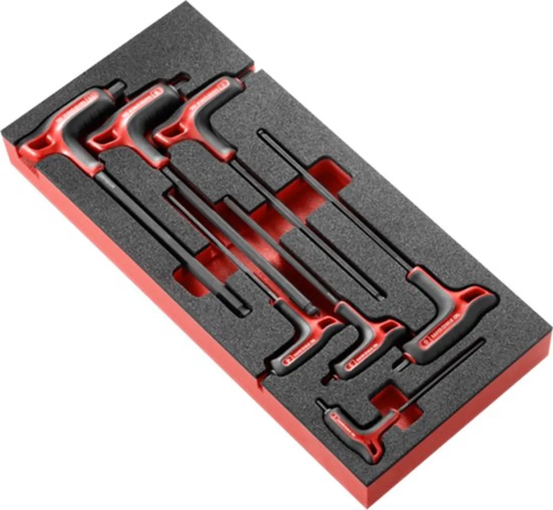 FACOM MODM.84TZSA Module 7 T-inbussleutels - Rood/Zwart