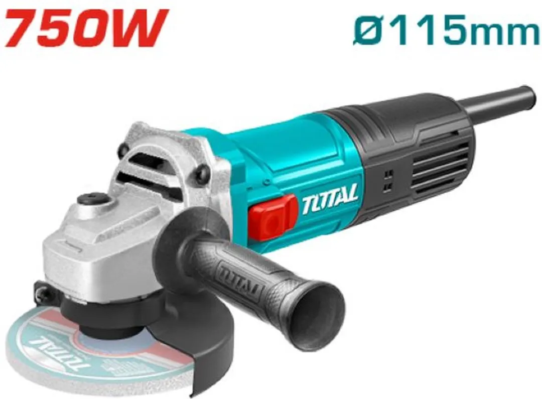 Total TG10711556E Haakse Slijper 750W