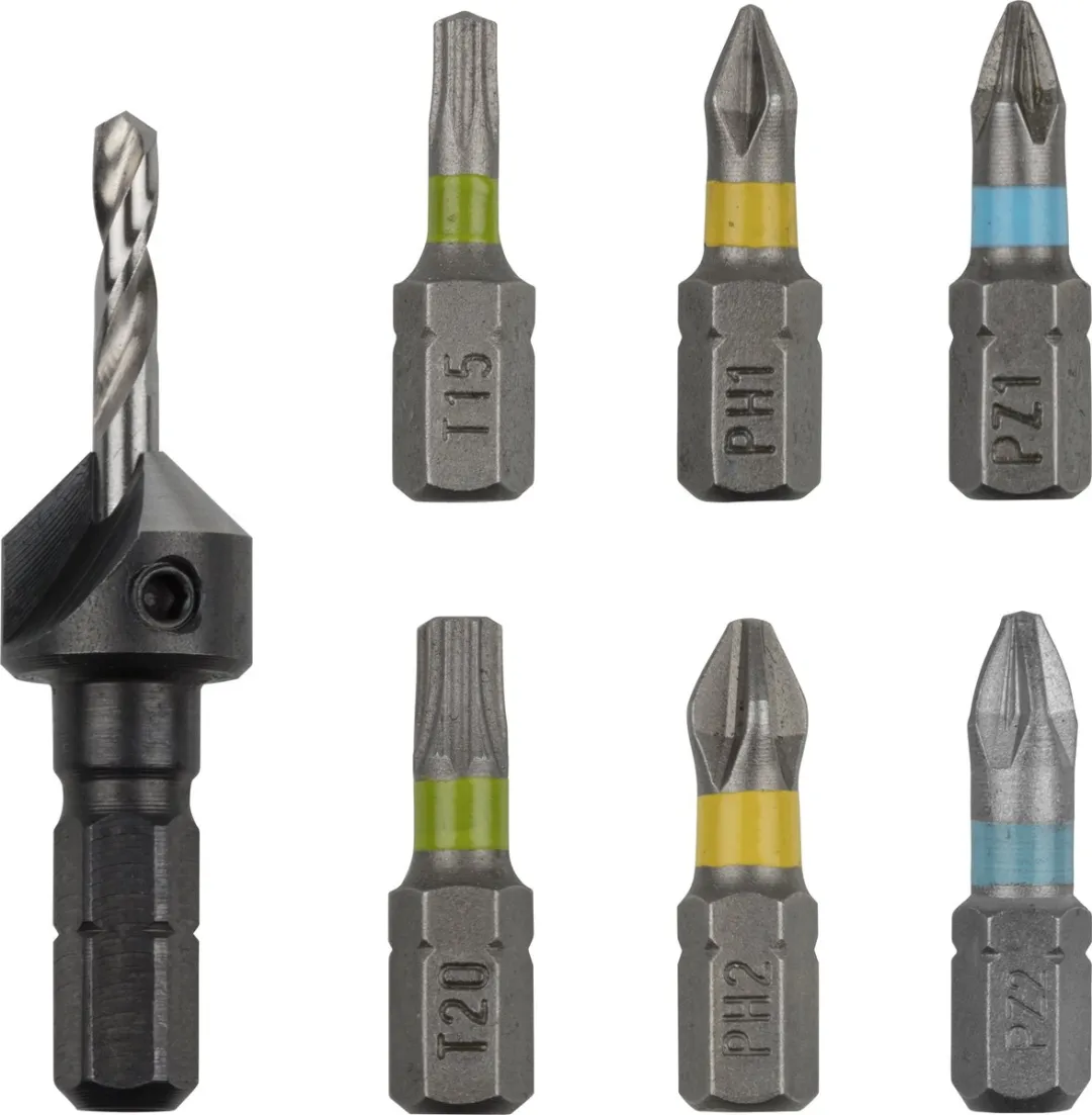 Wolfcraft Flipbit Verzinkboor 3085000