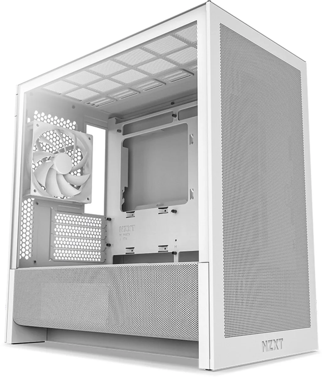 NZXT H3 Flow 2025 PC-Case - Wit