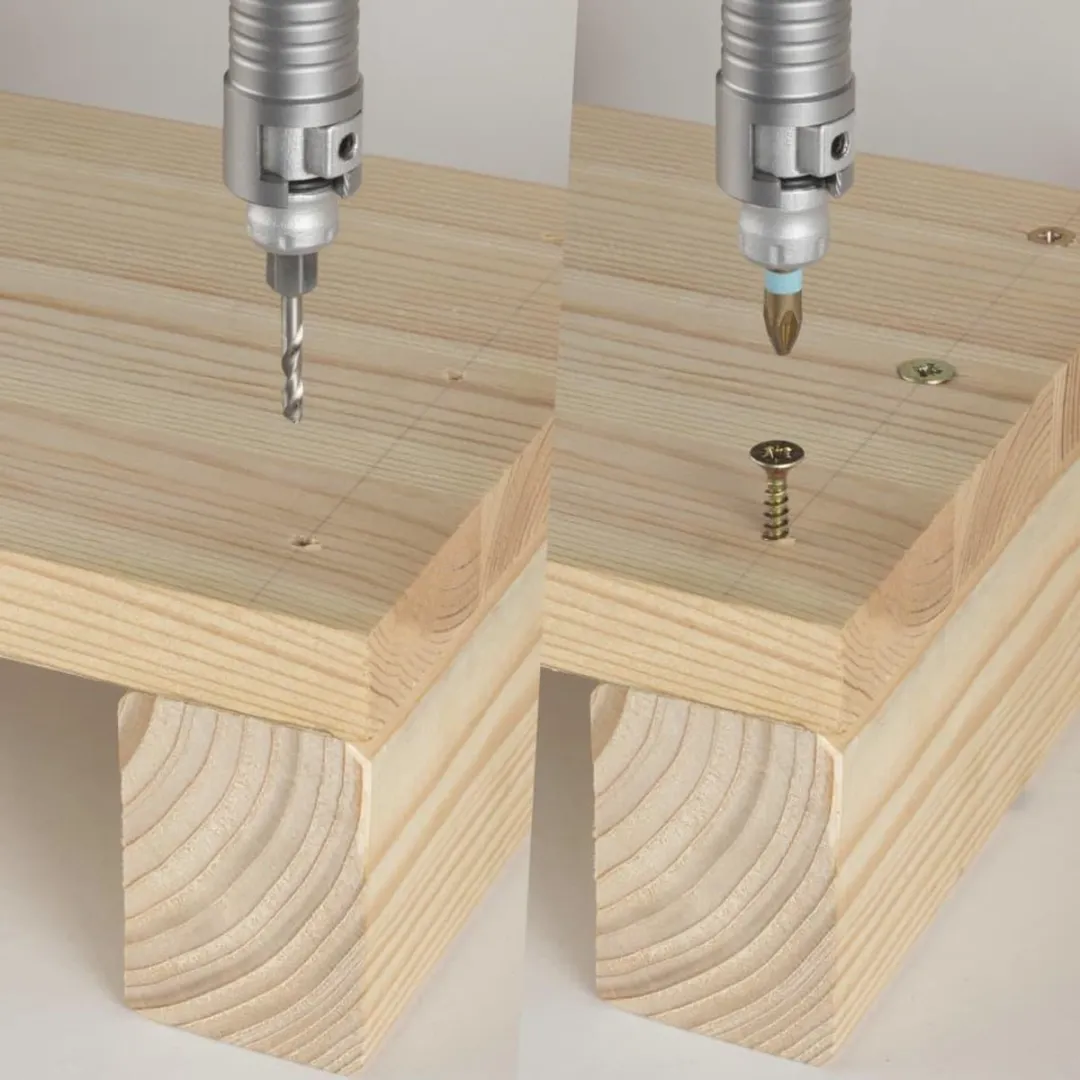 Wolfcraft Flipbit Set 17-delig 3086000 - Metaal