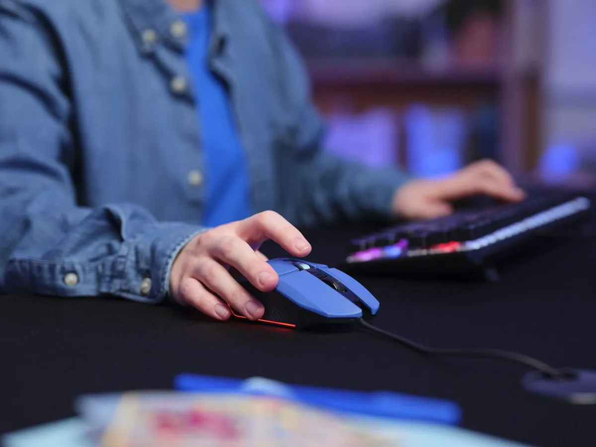 Trust GXT 109B Felox Gaming Muis - 6400 DPI - Blauw - afbeelding 6 van 6