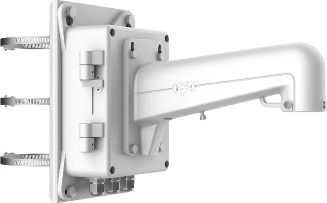 Hikvision DS-1602ZJ-BOX-POLE Maststeun - Aluminium - Wit