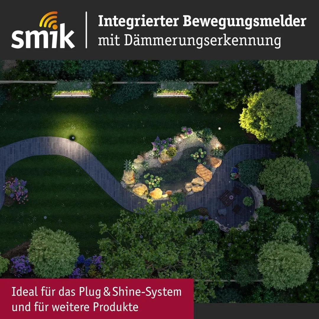 Paulmann Sensor Smart Home Zigbee 3.0 Outdoor IP44 - Zwart