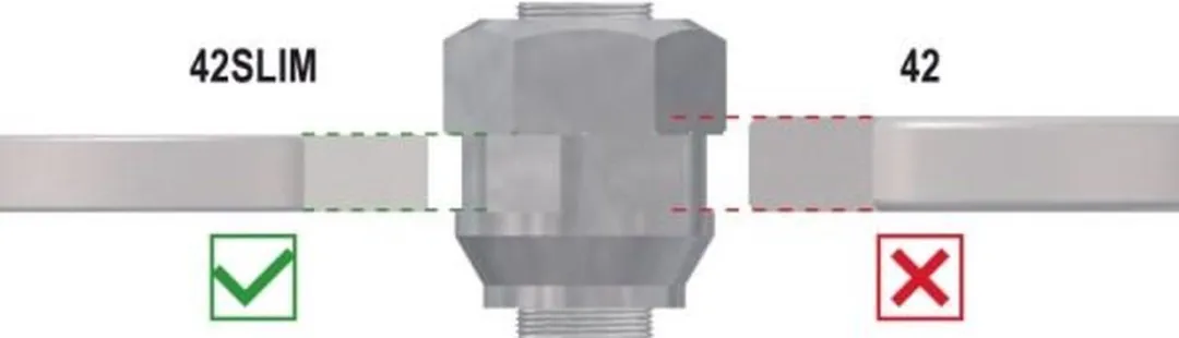 Beta 42SLIM/B8I-SET Ringsteeksleutels - 1 Stuk