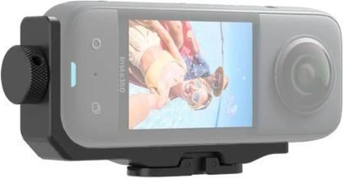 Insta360 X3 Horizontal Action Mount - Zwart