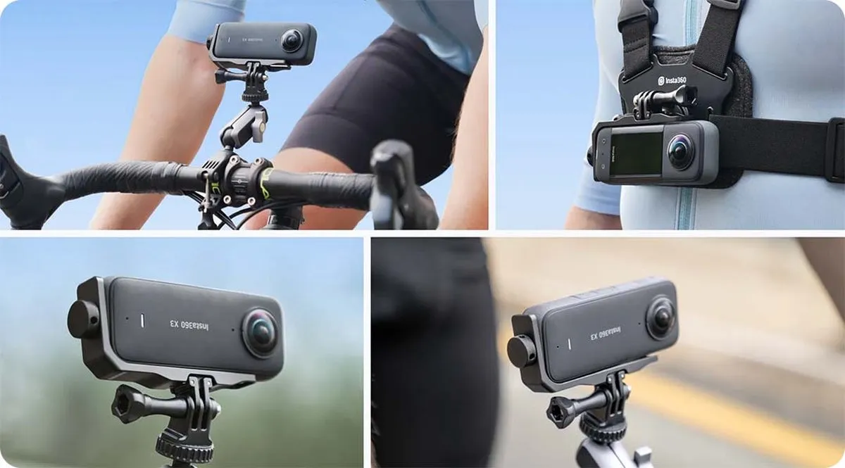 Insta360 X3 Horizontal Action Mount