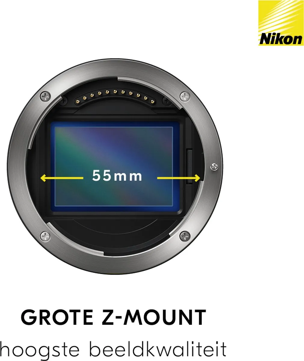 Nikon Z50 systeemcamera - Bundel - + NIKKOR Z DX 16-50mm f/3.5-6.3 VR Lens + cameratas + 16GB geheugenkaart