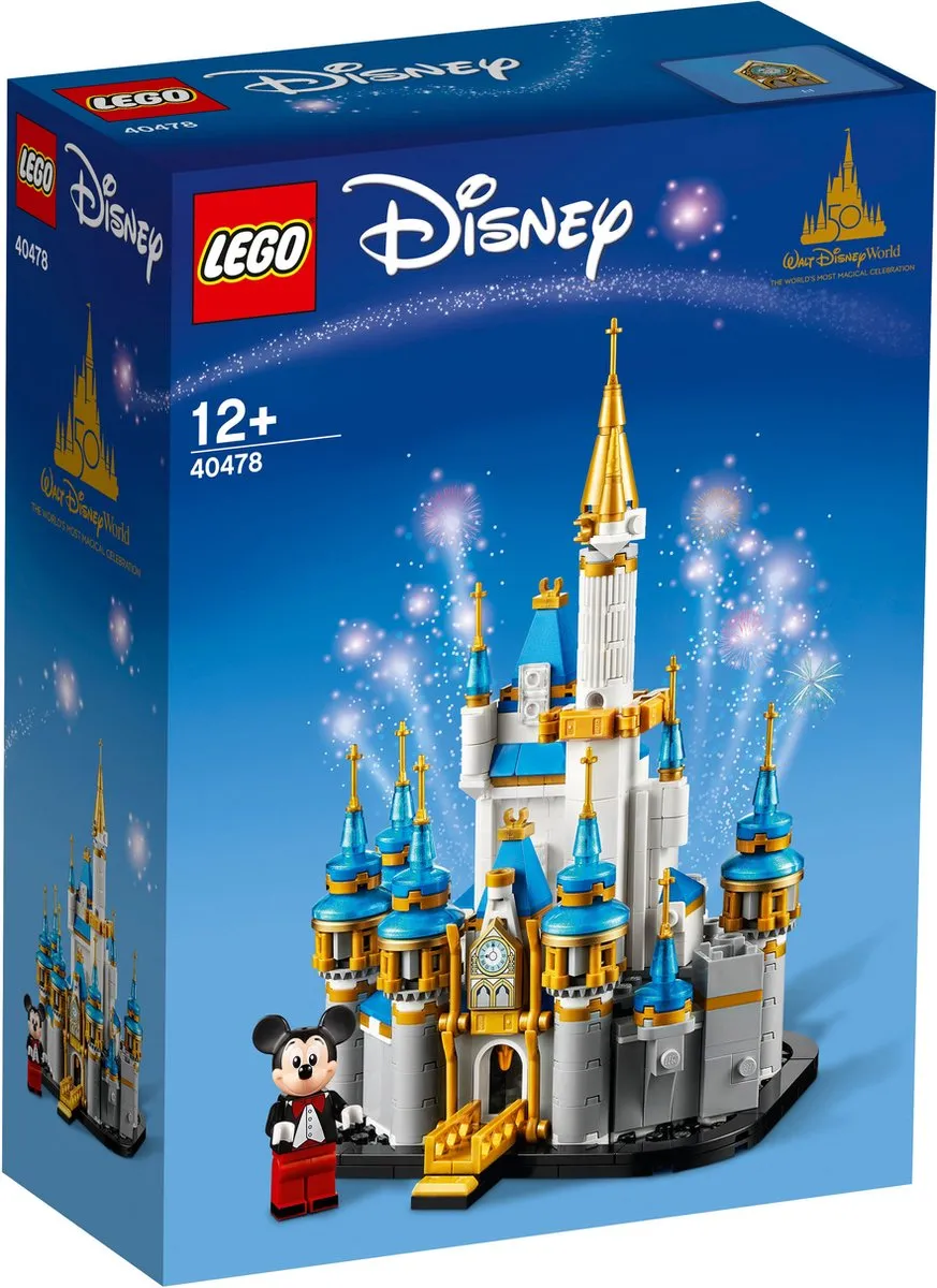 LEGO Disney Kasteeltje 40478 - 564 Stukken - Blauw