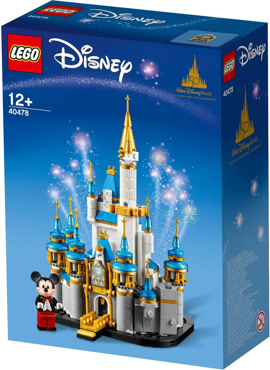 LEGO Disney Kasteeltje 40478 - 564 Stukken - Blauw