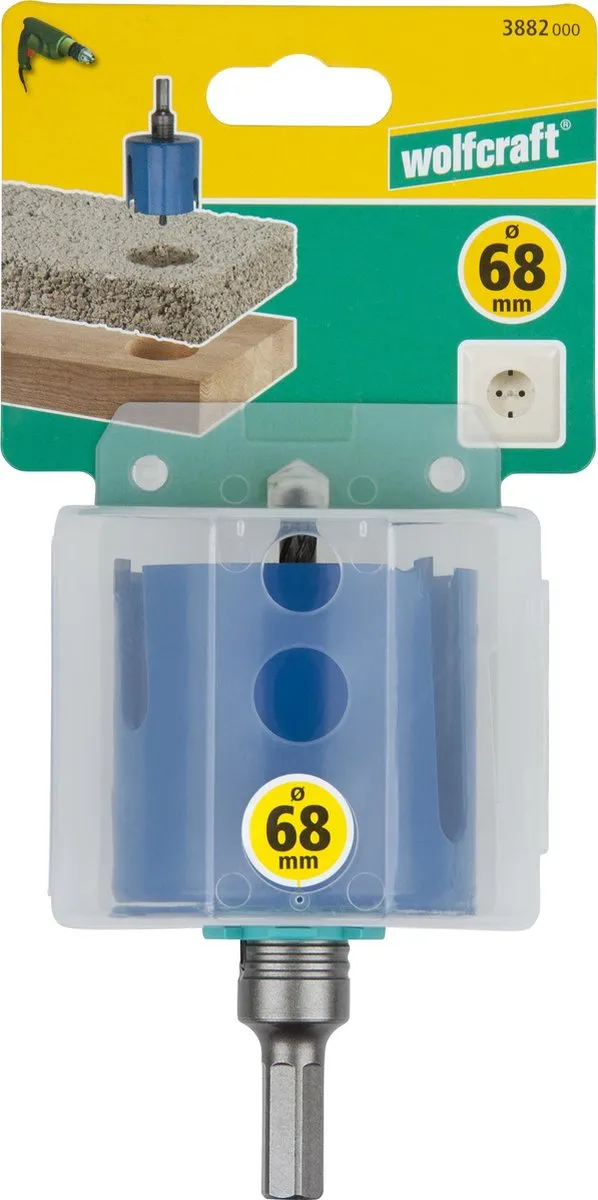 Wolfcraft Universele Gatenzaag 68mm - 3882000