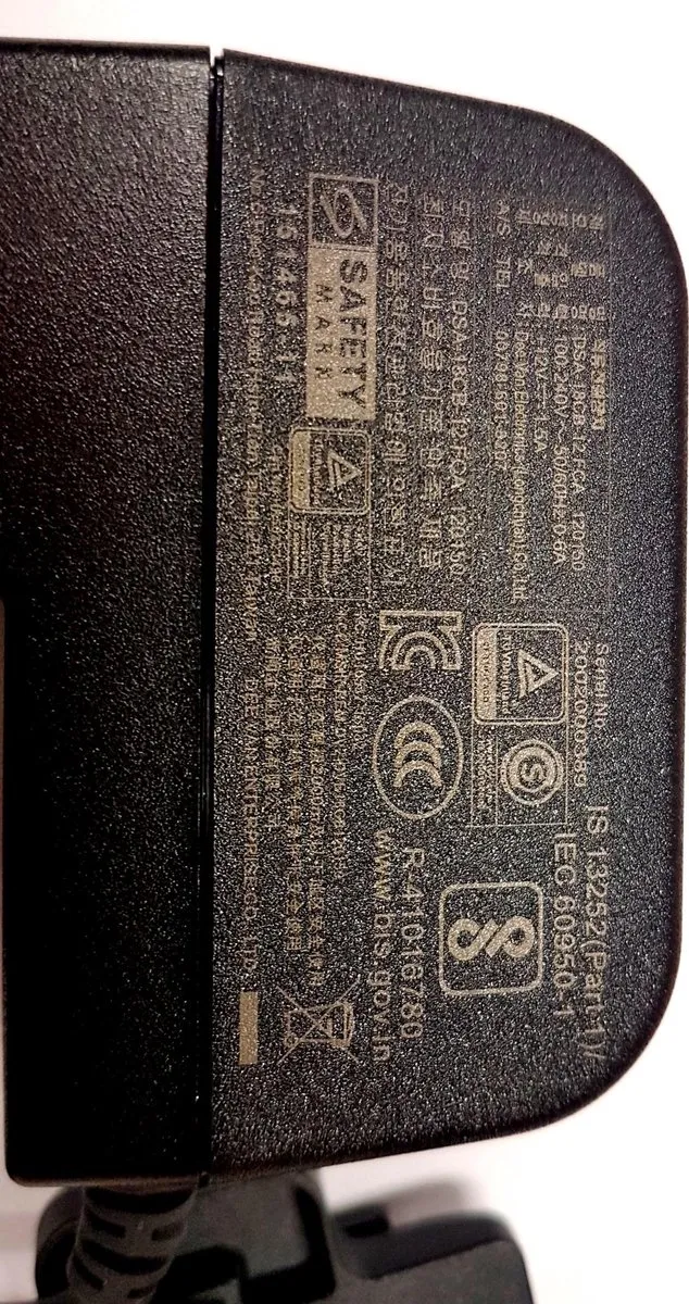 Logitech Power Adapter 12V/1.5A 518012281 - Zwart