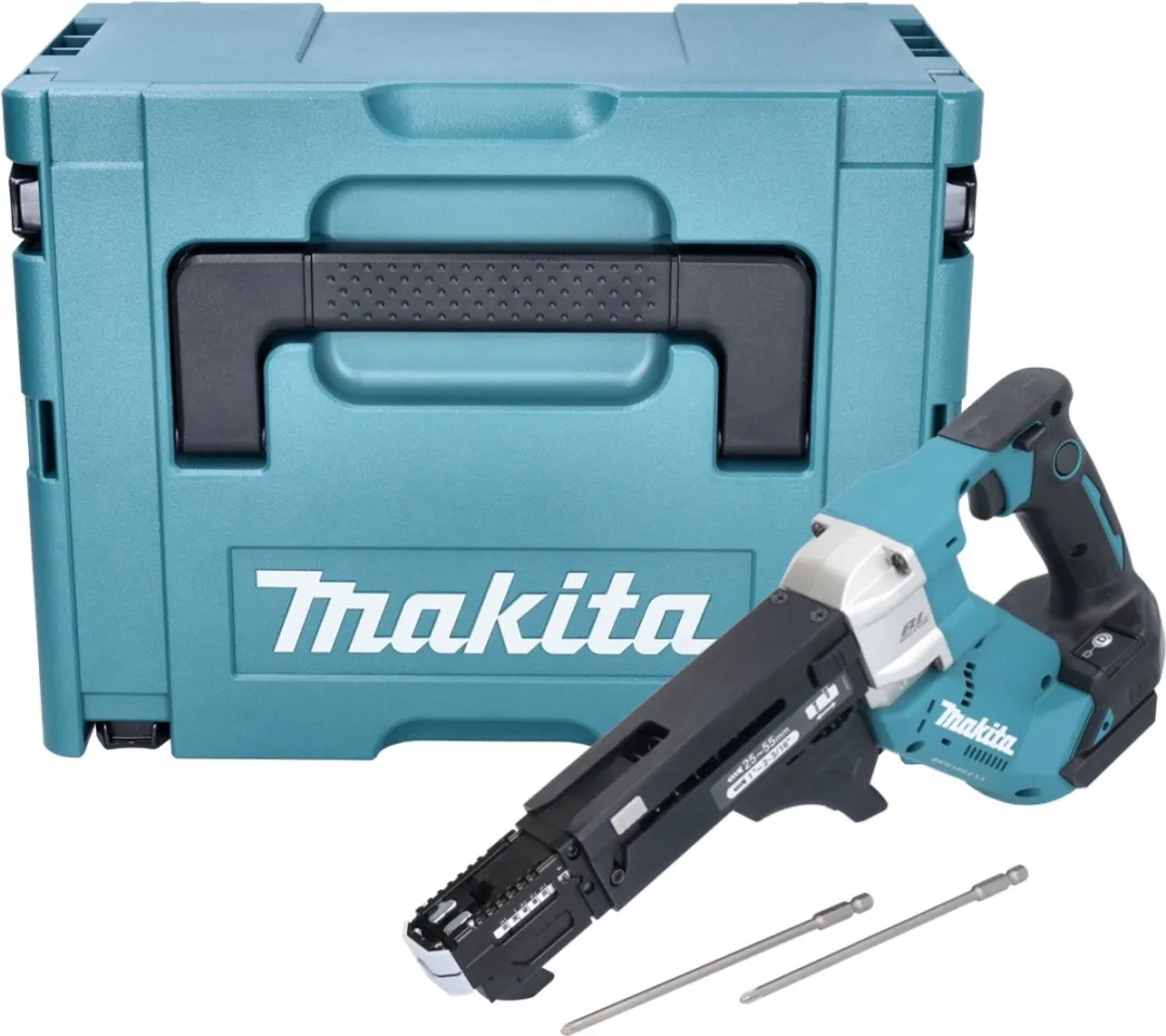 Makita DFR551Z Accu-magazijnschroevendraaier 18V - 25-55mm - Borstelloos