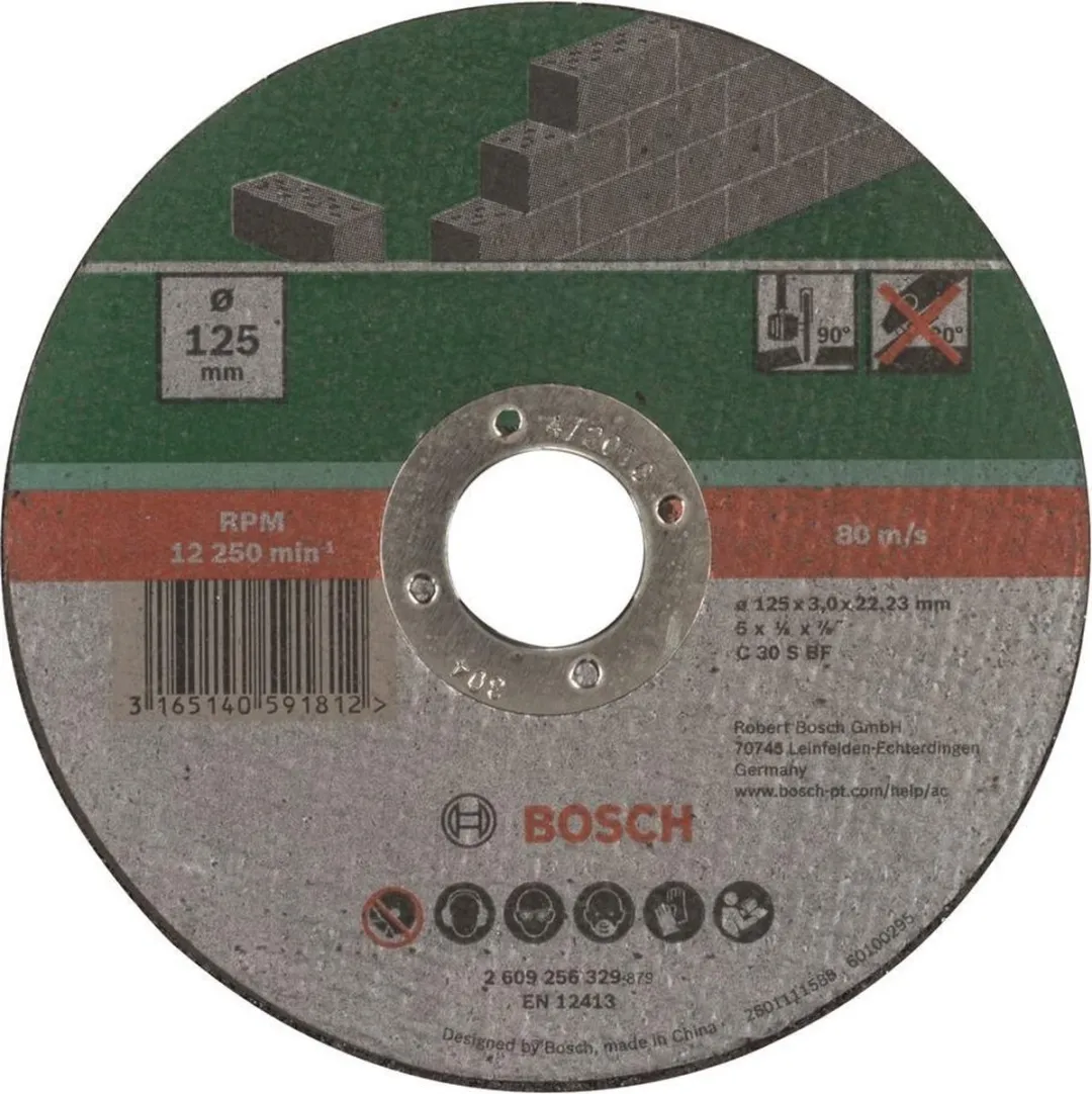 Bosch Doorslijpschijf Steen 125x2,5mm