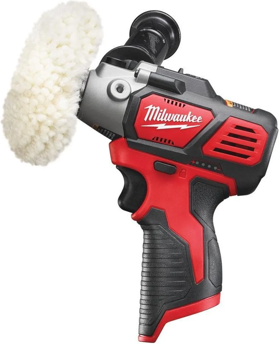 Milwaukee M12 BPS-0 Subcompactpolijstmachine 12V - 76mm - 6 Accessoires