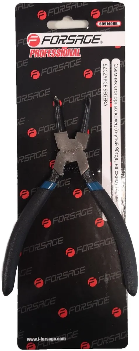 Forsage F-Serie Extern Gebogen Seegerringtang 140mm - 90°