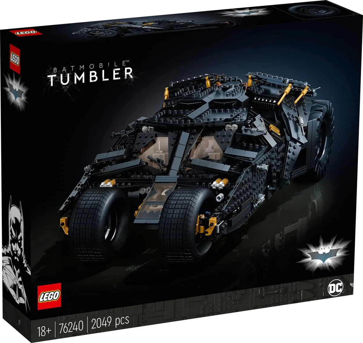 LEGO DC Batman Batmobile Tumbler 76240 - 2049 Stukken - afbeelding 6 van 6