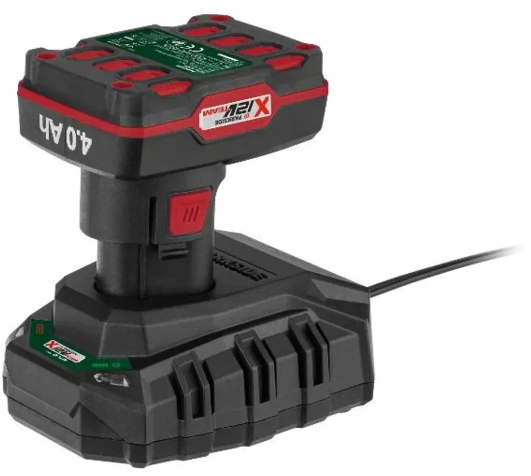 PARKSIDE 12V Accu-set 2000mAh - 2x Accu 2Ah/4Ah & Oplader 2,4A - afbeelding 6 van 6