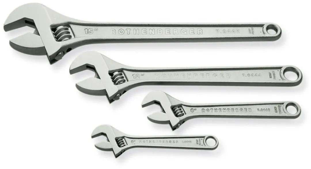 Rothenberger Rolmoersleutel 8" - Verstelbaar