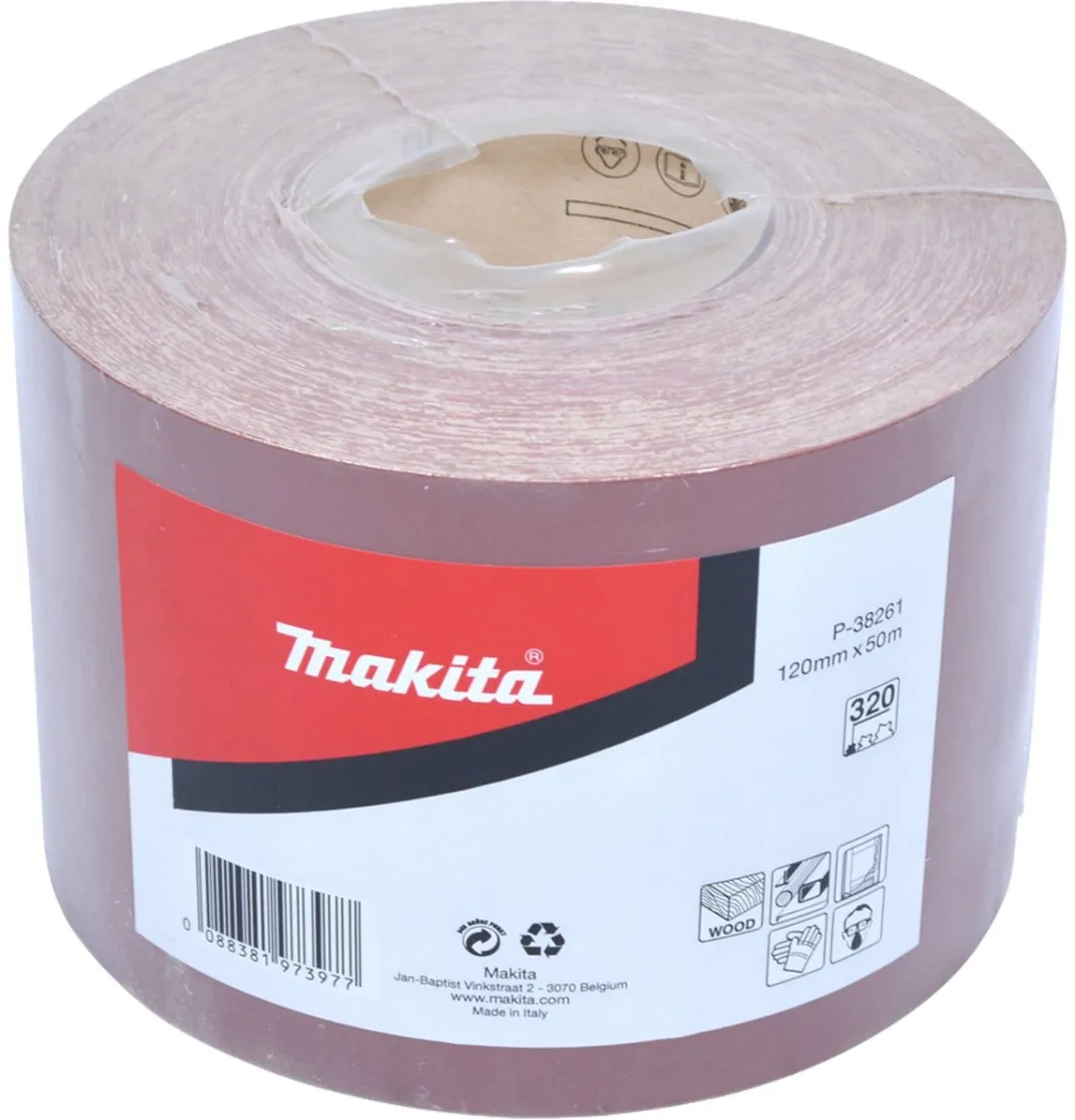 Makita Schuurpapierrol 120mm x 50m K320