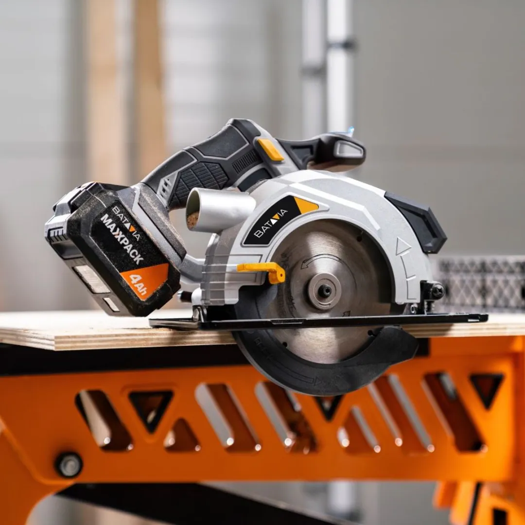 Batavia Accu 18V Cirkelzaag 165mm - Excl. Accu/Oplader
