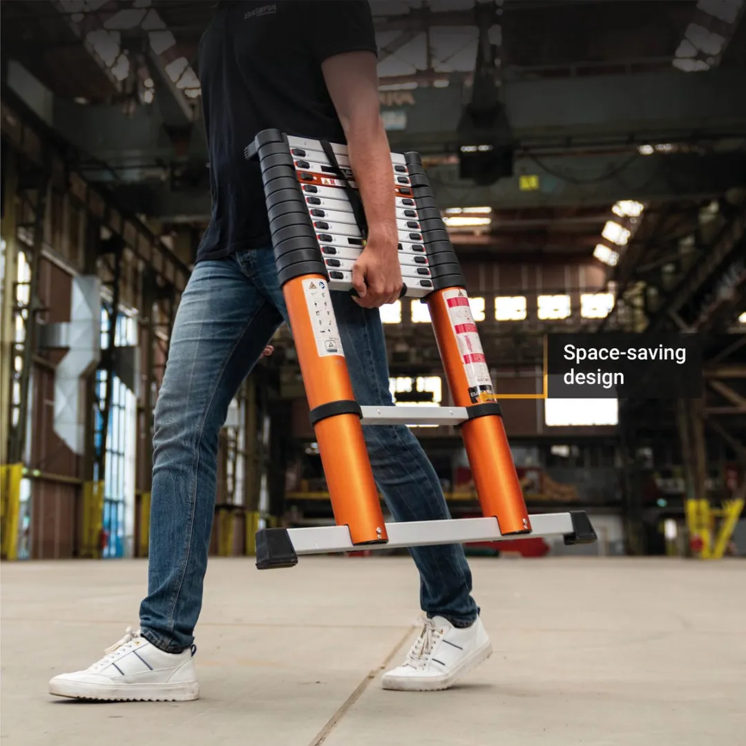 Batavia Telescopische Ladder 381cm - SoftClose - Max 150kg