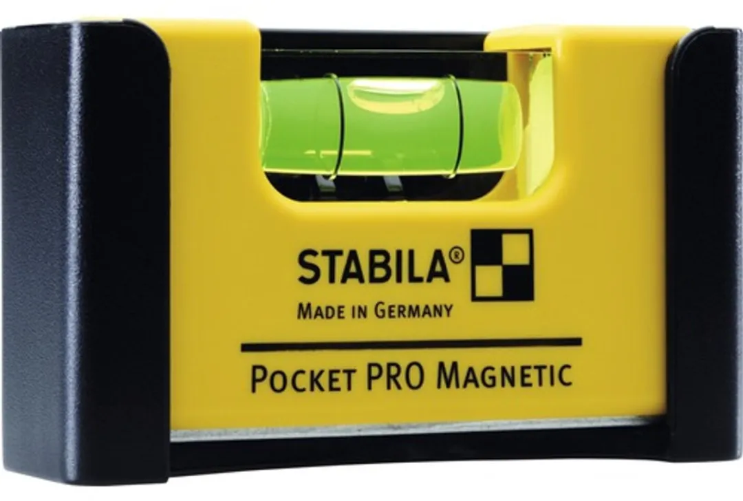 Stabila Pocket Waterpas PRO Magnetic Zwart